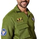 image 6 of Mens Fancy Dress Costume - Air Force Pilot | Green | green | 2XL | 1