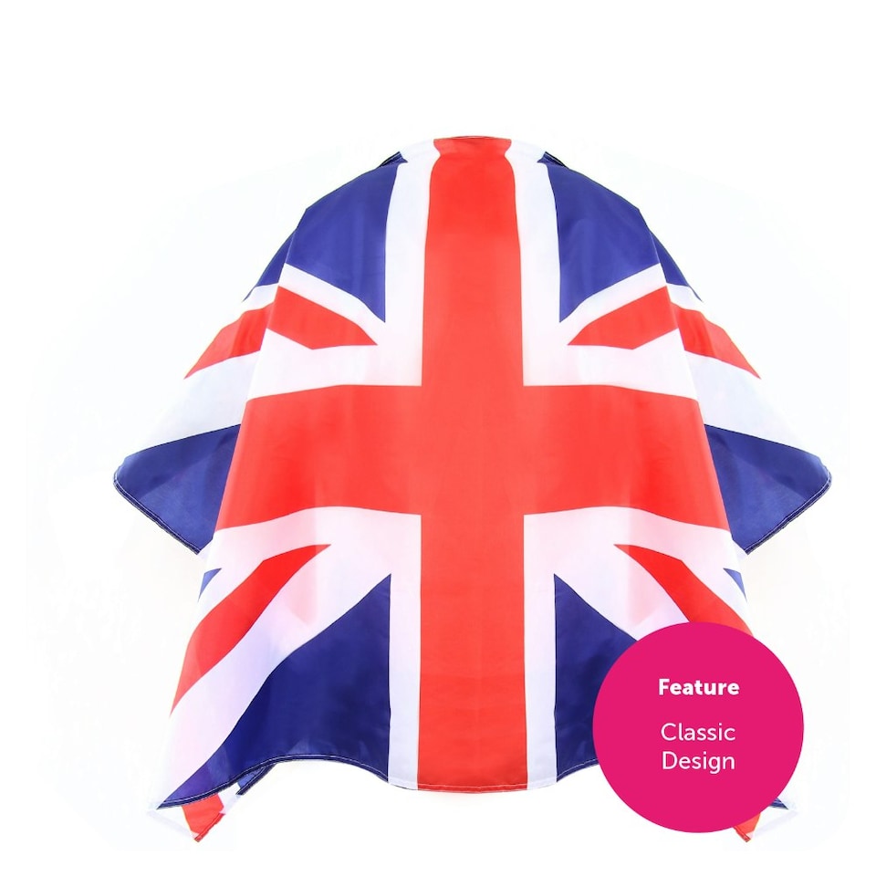 image 1 of Pack of 3 Union Jack Wearable Flag | Multi | One Size
