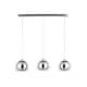image 1 of Barnet 3 Light Pendant Ceiling Bar Polished Chrome
