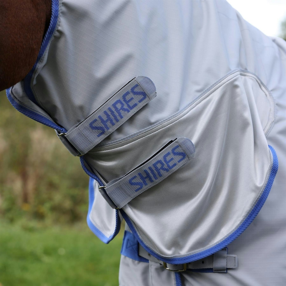 image 1 of Shires Tempest Original Waterproof Fly Rug Grey | Size: 5ft 9
Colour: Grey