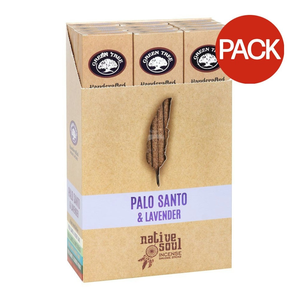 image 1 of Native Soul Palo Santo & Lavender Incense Sticks (Pack of 96) - Dark Brown - One Size