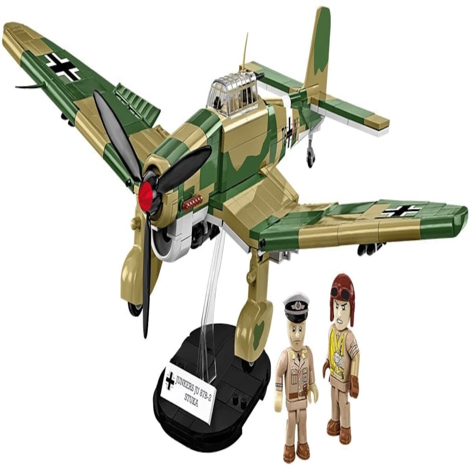 image 1 of Junkers JU 87 B-2 brick plane model - COBI 5748 - 525 bricks