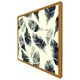 image 4 of Feathers fantastic birds  pattern (Picutre Frame) Grey | S