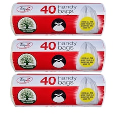 TidyZ Handy Bags Multi Use 40 Assorted Pack