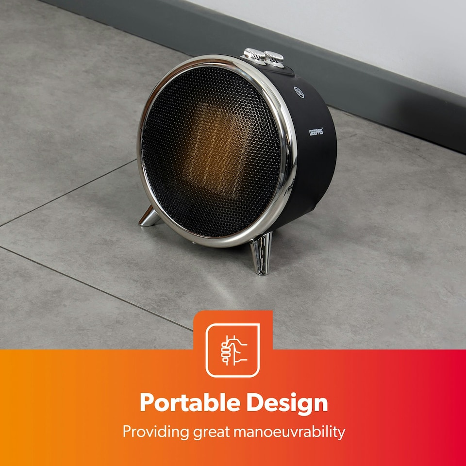 image 1 of GEEPAS PTC Heater, Black