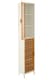 image 5 of Orsina Practical Design 2 Single 4 Inner Shelves Standing Cabinet, Big Impact Display Cabinet, Slim Storage Unit