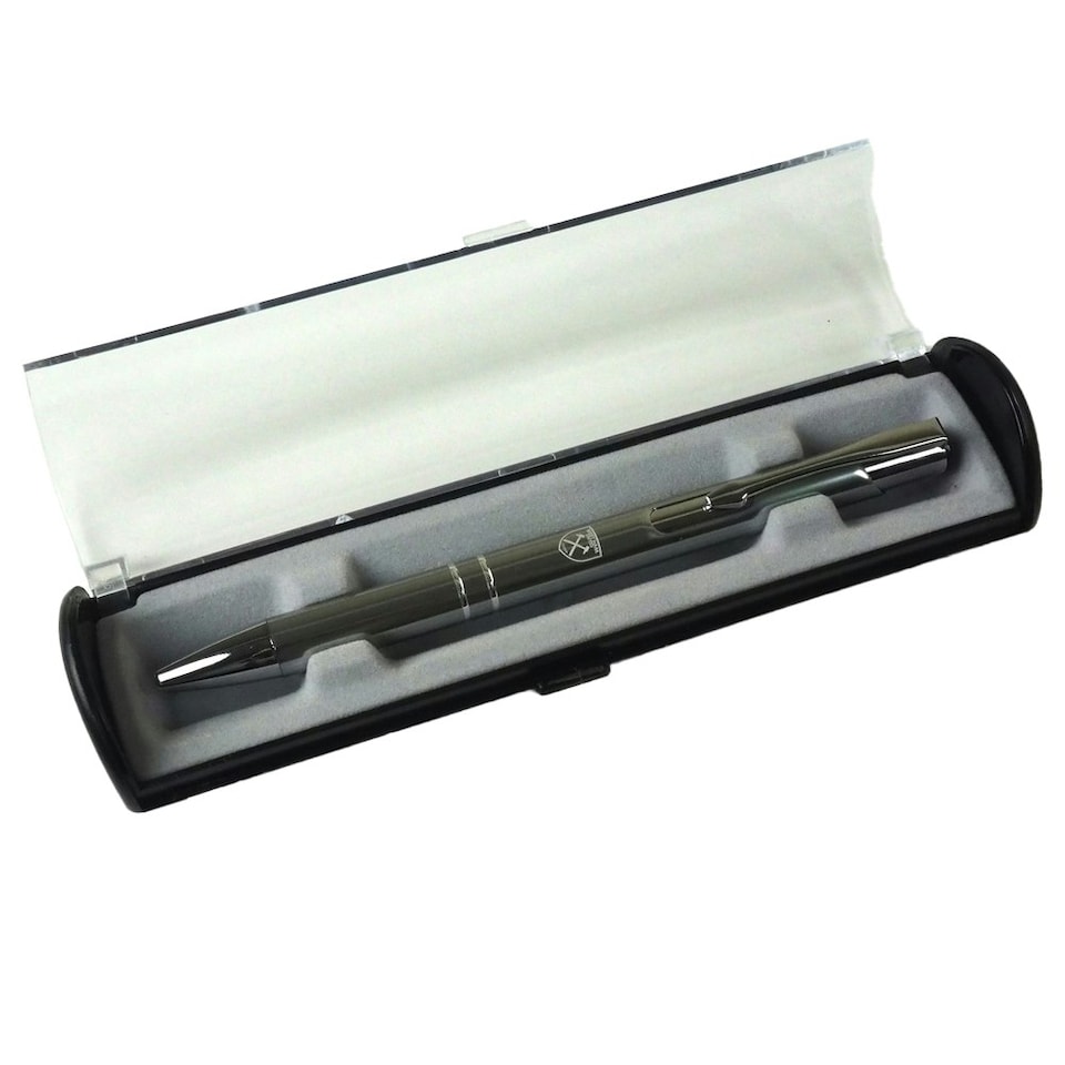 image 1 of West Ham United FC Ballpoint Pen - Grey/Gold - One Size