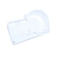 image 1 of Swift Back Profile End Cap - White - One Size