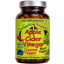 Dietapplements Apple Cider Vinegar with the Mother, Berries & Biocultures Complex