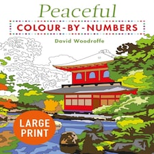 Large Print Peaceful Colour By Numbers