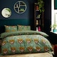 image 2 of furn. Untamed Cheetah Botanical King Duvet Cover Set