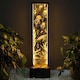 image 5 of Mirror and Water Feature with Ocean Floor Design with LED Lights