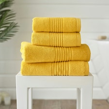 Quik Dri Absorbent Cotton Soft Rapid Drying Towels Yellow | Citrine | Bath sheet