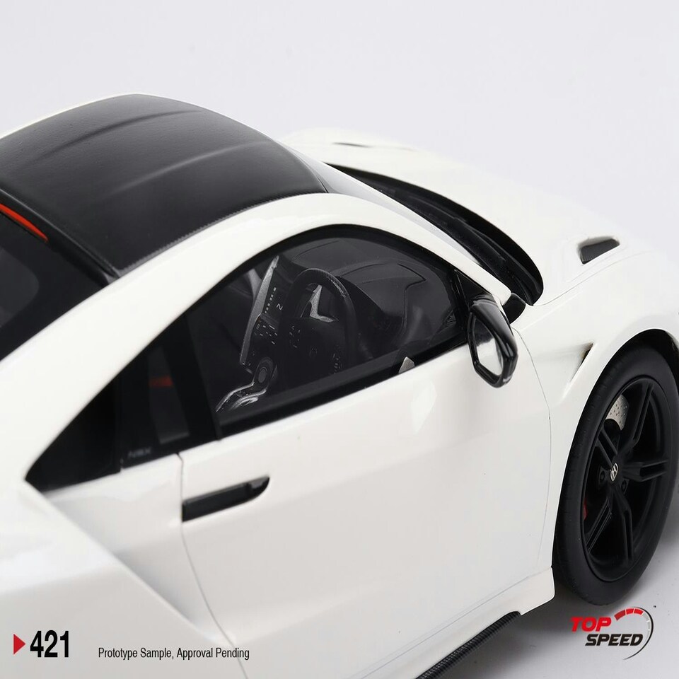 image 1 of Honda NSX Type S 2022 130R White 1:18 TSM TS0421