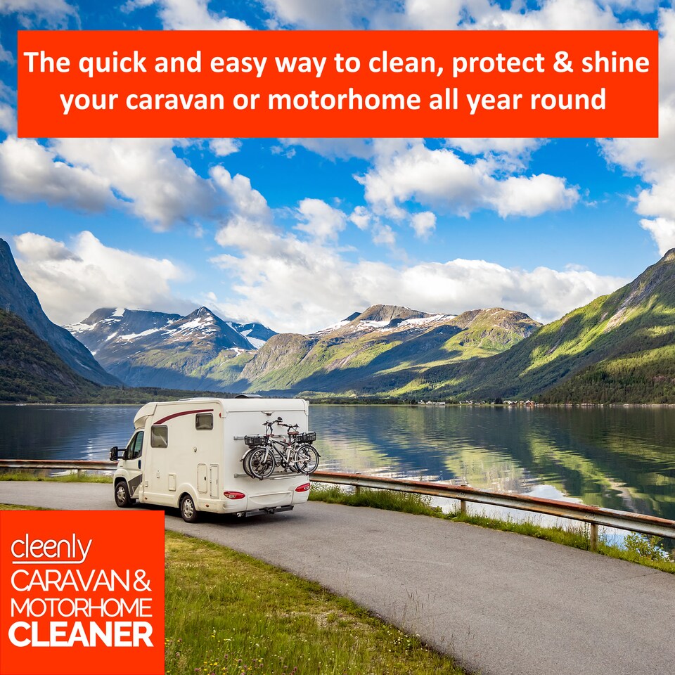 image 1 of Cleenly Caravan & Motorhome Cleaner Dirt & Algae Remover 2L