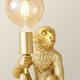 image 4 of ValueLights George Monkey Gold Table Lamp | Gold