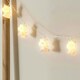 image 3 of ValueLights White String Light and LED .64W Bulb