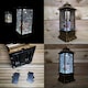 image 1 of 27cm Premier Christmas Water Spinners Antique Effect Lantern  Choose from  Santa or Snowmen