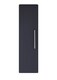 image 1 of Balterley Contemporary Bathroom Wall Hung Single Soft Close Door Tall Storage Unit with 2 Shelves, Indigo Blue, 1200 x 350 x 250mm