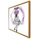 image 4 of Pink zebra (Picture Frame) Brown | S