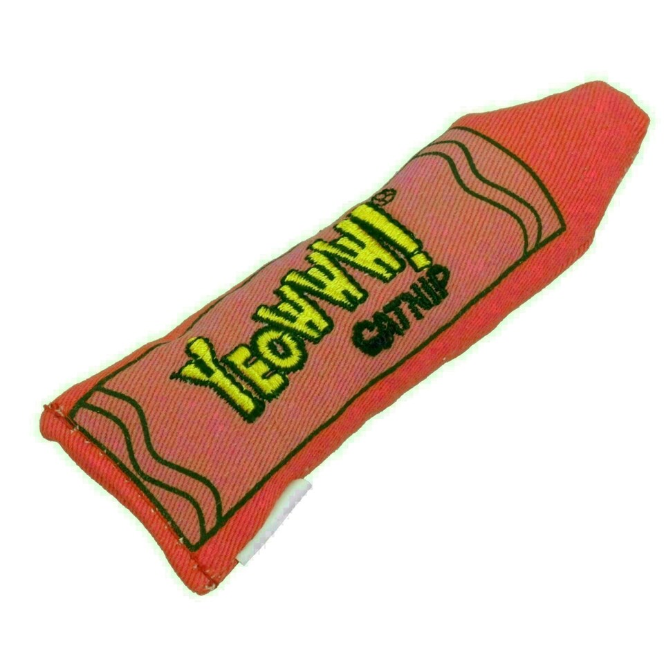 image 1 of 3PK Yeow Interactive My Cat Kitten Crayons With Catnip Cat Toy Play Toy Cat Gift
