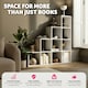 image 3 of Bookshelf Talisa - 10 shelving compartments in cube design White