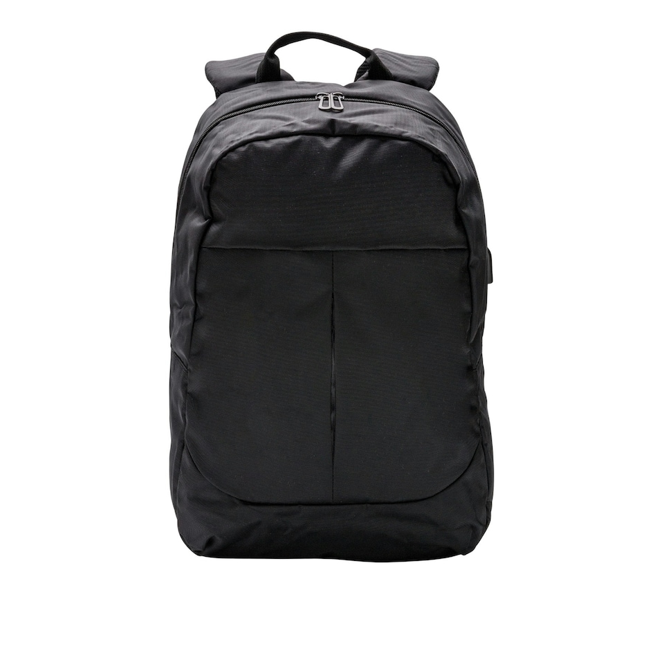 image 1 of XD Collection USB Laptop Backpack - Black - One Size | Black