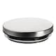 image 5 of Argon Tableware Glass Storage Jars - Silver Lid - 750ml - Modern Round Scandi Organisation Container Glass Jar - Set of 3