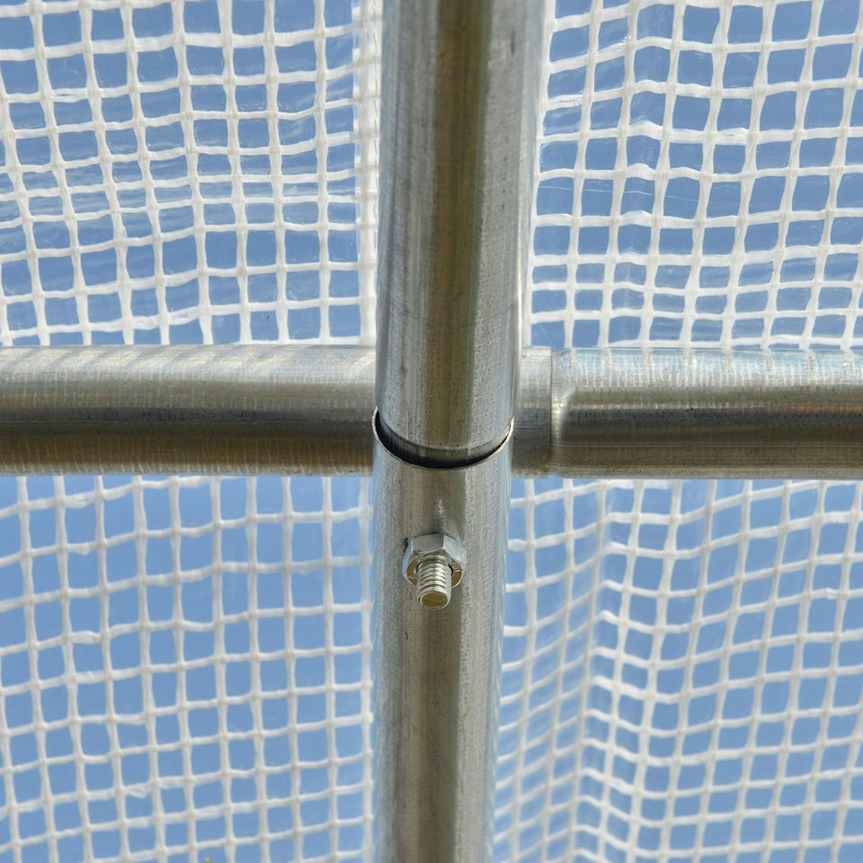 image 1 of Outsunny 3 x 2 x 2m Polytunnel Green House w/ UV-resistant PE Cover, Green