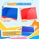 image 6 of Outsunny 4-in-1 Kids Bouncy Castle w Slide, Trampoline, Climbing Wall