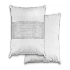 Melia Cushion Cover White | White | White