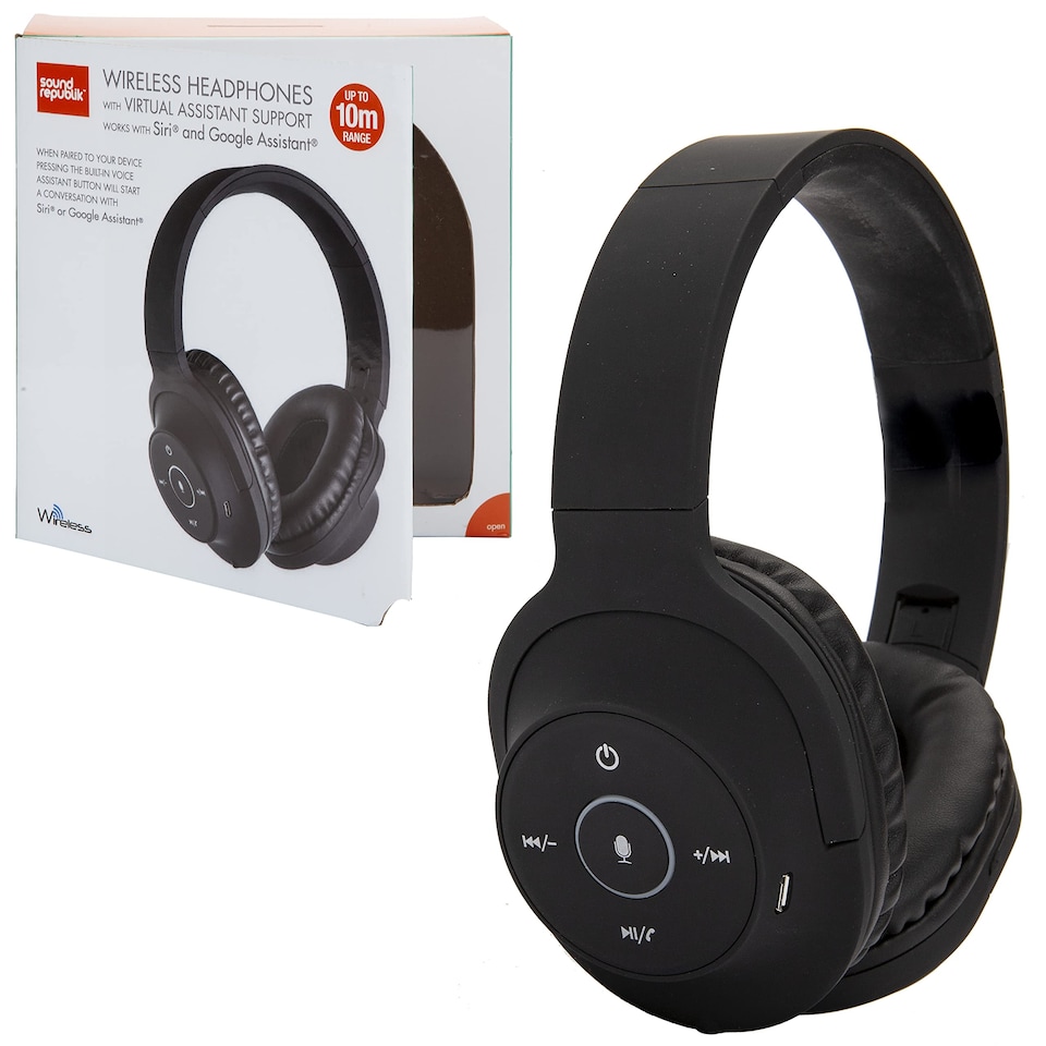 PMS Sound Republik Wireless Bluetooth Headphones with Voice Support