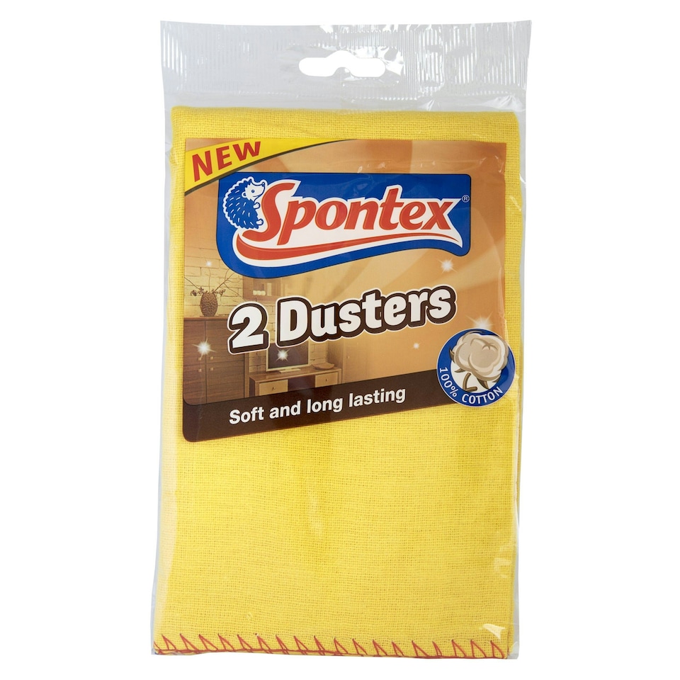image 1 of Spontex Dusters 2pk x 10 (20 dusters in total)