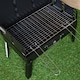 image 9 of 43cm x 26cm Folding Portable Camping Beach Barbecue BBQ with Wind Shield & Tools