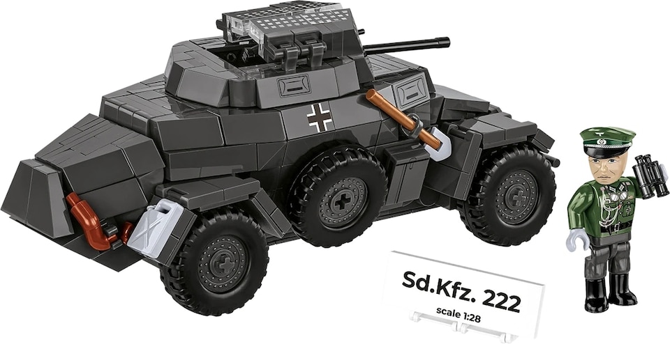 image 1 of Cobi 2657 - World War II - Sd.Kfz.222 502 pcs