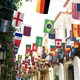 image 10 of 48 Flags Bunting 12m/39ft for World Cup Football Qualified Countries Double Sided Polyester Banner Sport Party Decorations