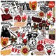 image 1 of Stranger Things Hellfire Club Deluxe Stickers (Pack of 50) - Multicoloured - One Size