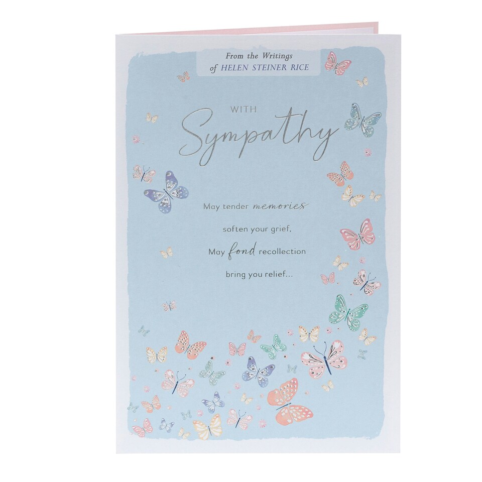 image 1 of Sympathy Card for Him/Her/Friend