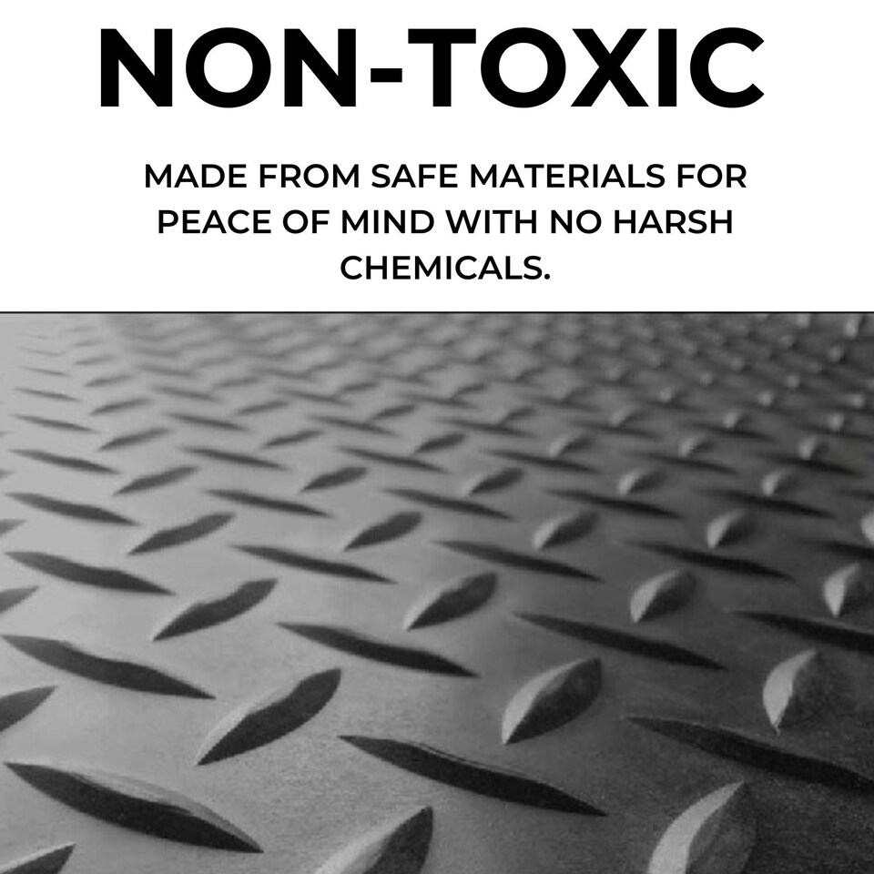 image 1 of Rubber Flooring Matting - 1.8m x 4m x 3mm - Willow - Workshop Garage Shed Van Non-Slip