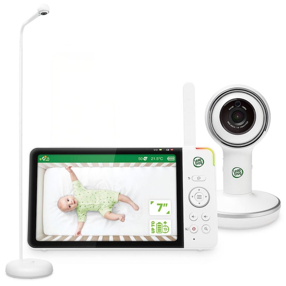 image 1 of LeapFrog LF5817HD 7" Wi-Fi HD Over-the-Cot Baby Monitor