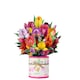 image 2 of A Burst of Spring Tulip Bouquet 3D Pop Up Greeting Card