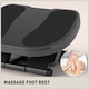 image 4 of HOMCOM Footrest Adjustable Height & Angle 0-30 Degree for Better Posture at Office Grey | Grey | 1