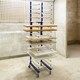 image 4 of Monster Racking Spray Drying Rack Trolley Blue