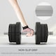 image 4 of HOMCOM 25KG Adjustable Dumbbells Weight Set Hand Weight for Body Fitness