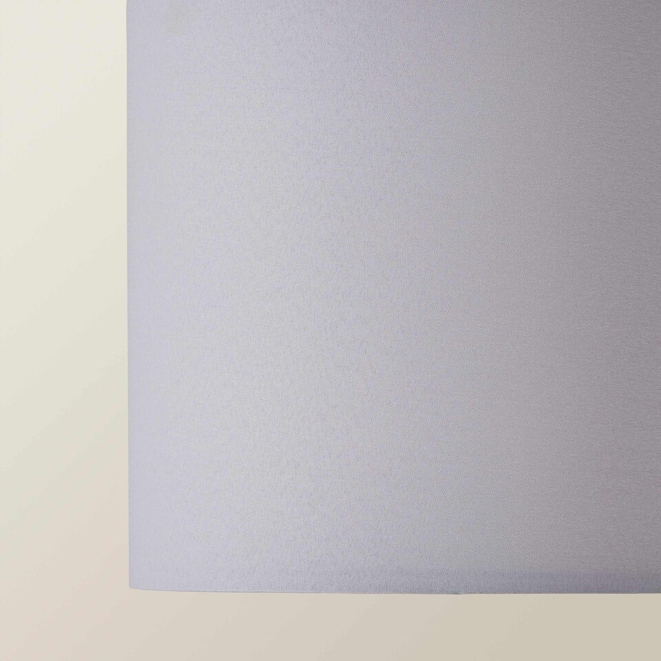 image 1 of ValueLights 3 Pack Modern Grey Drum Pendant Ceiling Light Shades With Diffusers