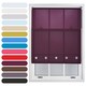 image 1 of FURNISHED Roller Blinds Daylight Round Eyelet Light Filtering Easy Fit Trimmable Window Blind | Purple | Aubergine | (W) 225cm x (L) 165cm