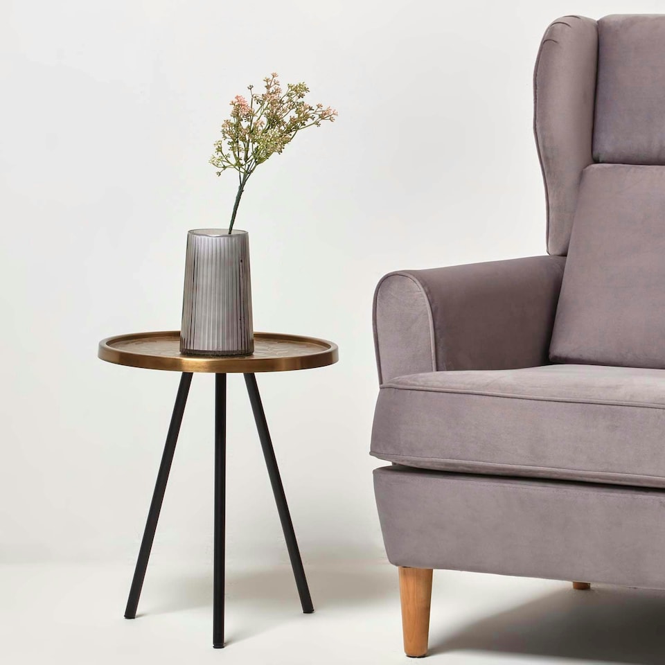 image 1 of Homescapes Artificial Branch of Pink Flowers, 58 cm