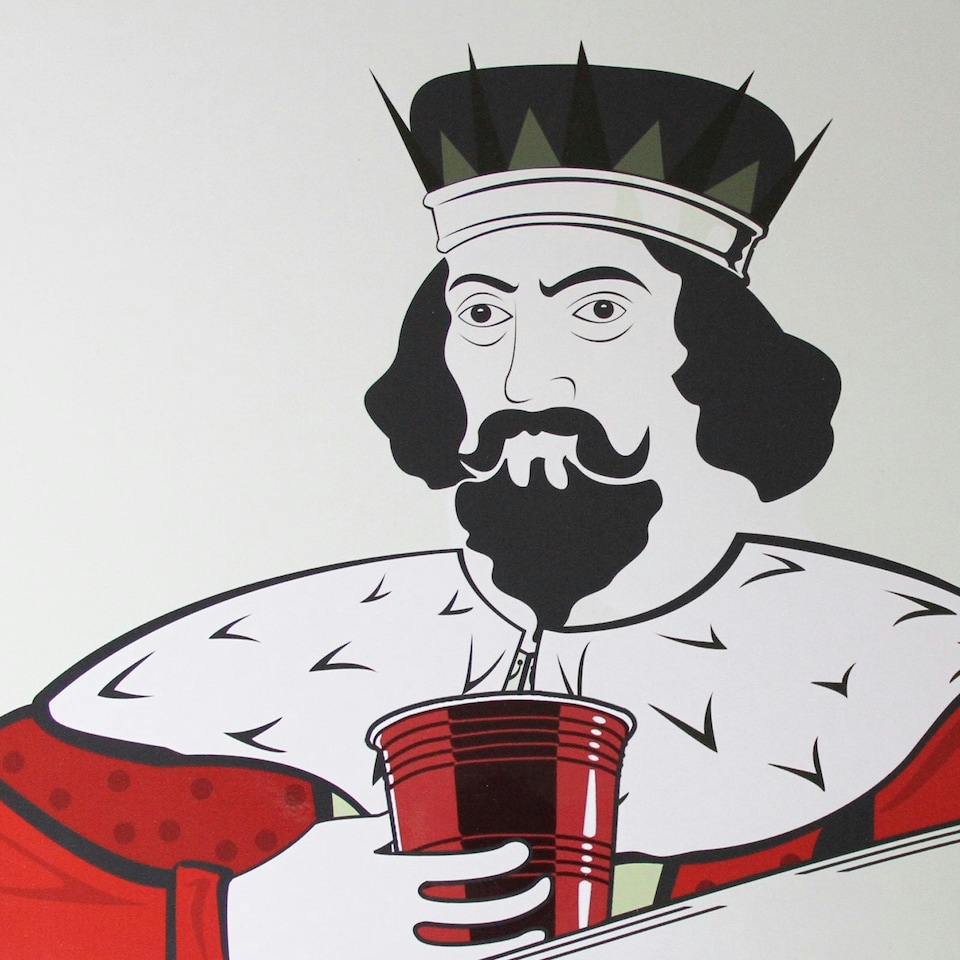 image 1 of Beer Pong Table 8FT