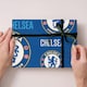 image 5 of Chelsea FC 2 Sheets & 2 Tags Gift Wrap
