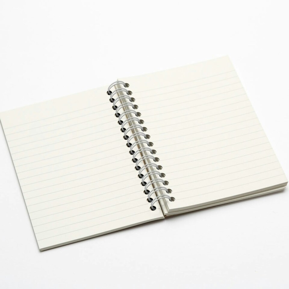 image 1 of Rhino A6 Recycled 200 Page 7mm Lined Softback Twinwire Notebook